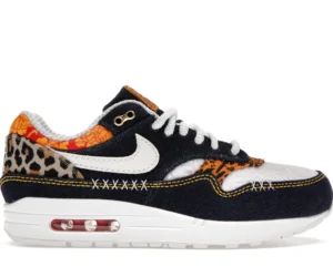 Nike Air Max 1 Premium Denim Leopard - photo 1- Jersey4u