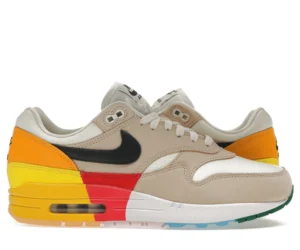 Nike Air Max 1 Khaki Multi-Color (Women's) - photo 1- Jersey4u