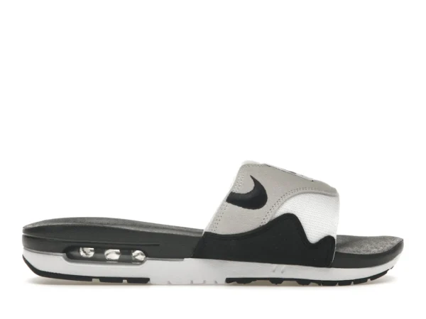 Nike Air Max 1 Slide White Black - photo 1- Jersey4u