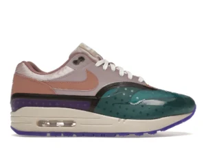 Nike Air Max 1 Premium Plum Fog Fossil Rose (Women's) - photo 1- Jersey4u