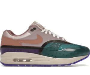 Nike Air Max 1 Premium Plum Fog Fossil Rose (Women's) - photo 1- Jersey4u