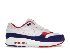 Nike Air Max 1 White Red Blue - photo 1- Jersey4u