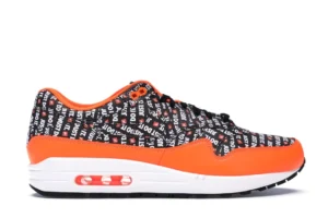 Nike Air Max 1 Just Do It Pack Black Orange - photo 1- Jersey4u