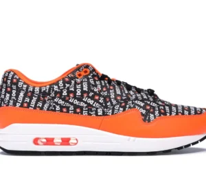 Nike Air Max 1 Just Do It Pack Black Orange - photo 1- Jersey4u