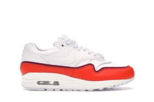 Nike Air Max 1 Liner White Red (Women's) - photo 1- Jersey4u