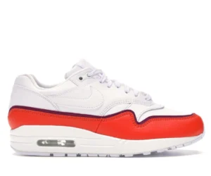 Nike Air Max 1 Liner White Red (Women's) - photo 1- Jersey4u