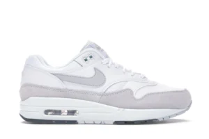 Nike Air Max 1 White Pure Platinum - photo 1- Jersey4u