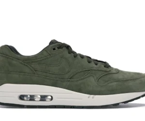 Nike Air Max 1 Olive Canvas Suede - photo 1- Jersey4u