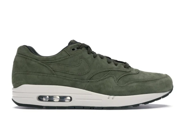 Nike Air Max 1 Olive Canvas Suede - photo 1- Jersey4u