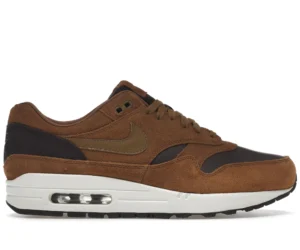 Nike Air Max 1 Premium Leather Ale Brown - photo 1- Jersey4u