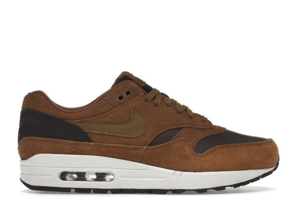 Nike Air Max 1 Premium Leather Ale Brown - photo 1- Jersey4u