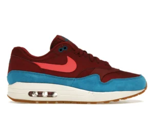 Nike Air Max 1 Team Red Green Abyss - photo 1- Jersey4u