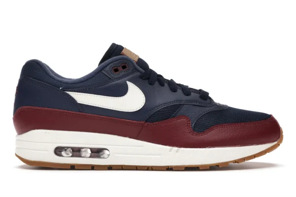 Nike Air Max 1 Navy Team Red - photo 1- Jersey4u