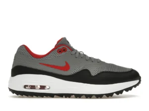 Nike Air Max 1 Golf Particle Grey Red - photo 1- Jersey4u