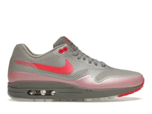 Nike Air Max 1 Hyperfuse Premium Grey Solar Red - photo 1- Jersey4u