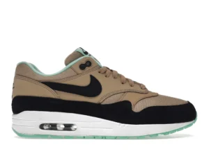 Nike Air Max 1 Desert Black Green Glow (Women's) - photo 1- Jersey4u