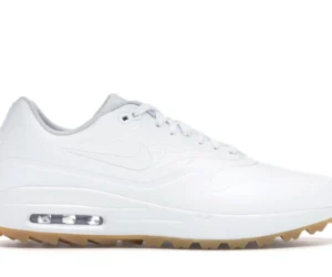 Nike Air Max 1 Golf White Gum White Swoosh - photo 1- Jersey4u