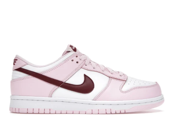 Nike Dunk Low Pink Foam Red White (GS) - photo 1- Jersey4u