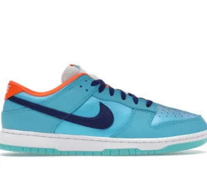 Nike Dunk Low SE Baltic Blue Total Orange - photo 1- Jersey4u