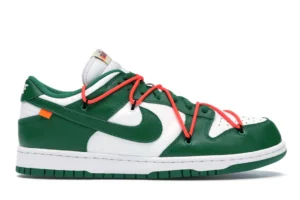 Nike Dunk Low Off-White Pine Green - photo 1- Jersey4u