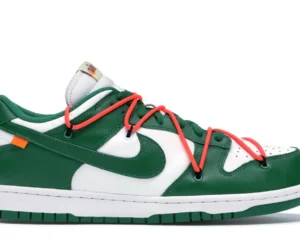 Nike Dunk Low Off-White Pine Green - photo 1- Jersey4u