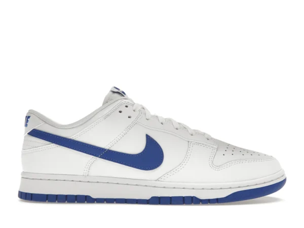 Nike Dunk Low White Hyper Royal - photo 1- Jersey4u