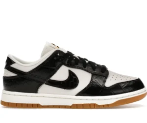 Nike Dunk Low LX Black Croc (Women's) - photo 1- Jersey4u