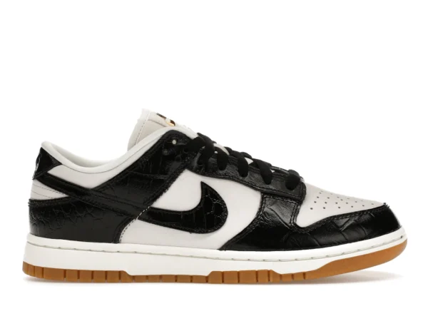 Nike Dunk Low LX Black Croc (Women's) - photo 1- Jersey4u