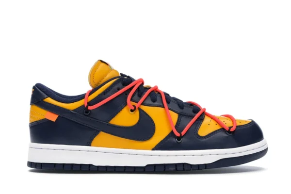 Nike Dunk Low Off-White University Gold - photo 1- Jersey4u