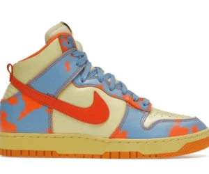 Nike Dunk High 1985 SP Orange Acid Wash - photo 1- Jersey4u