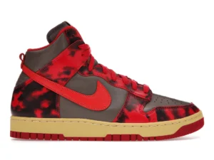 Nike Dunk High 1985 Red Acid Wash - photo 1- Jersey4u