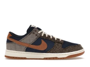 Nike Dunk Low Tweed Midnight Navy Corduroy - photo 1- Jersey4u