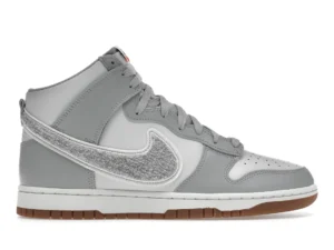 Nike Dunk High University Chenille Swoosh Light Smoke Grey - photo 1- Jersey4u