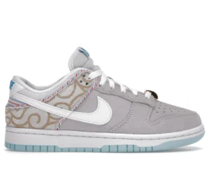 Nike Dunk Low SE Barber Shop Grey - photo 1- Jersey4u