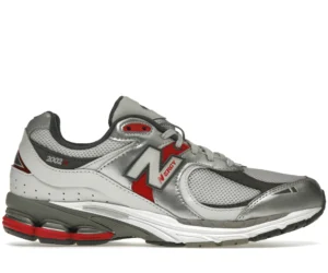 New Balance 2002R Silver Metallic Team Red - photo 1- Jersey4u