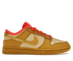 Nike Dunk Low Bronzine Sesame Picante Red (Women's) - photo 1- Jersey4u