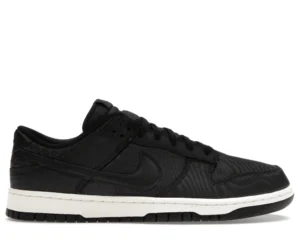 Nike Dunk Low Black Canvas - photo 1- Jersey4u