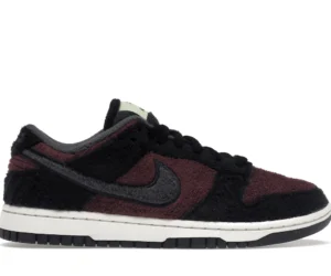 Nike Dunk Low SE Fleece Pack Burgundy Crush (Women's) - photo 1- Jersey4u