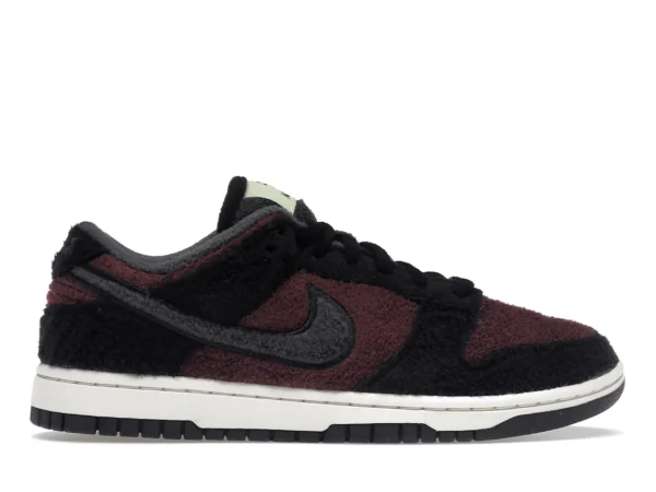 Nike Dunk Low SE Fleece Pack Burgundy Crush (Women's) - photo 1- Jersey4u