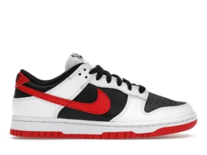 Nike Dunk Low Retro White Black University Red - photo 1- Jersey4u