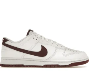 Nike Dunk Low Retro White Night Maroon - photo 1- Jersey4u