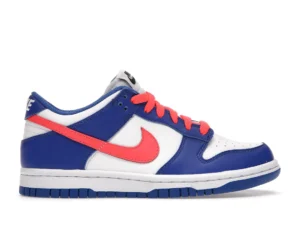 Nike Dunk Low Bright Crimson Game Royal (GS) - photo 1- Jersey4u