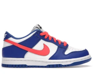 Nike Dunk Low Bright Crimson Game Royal (GS) - photo 1- Jersey4u