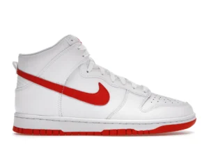 Nike Dunk High White Picante Red - photo 1- Jersey4u