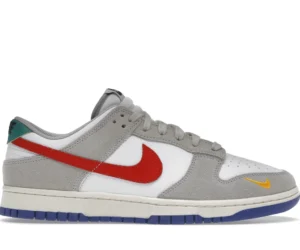 Nike Dunk Low Light Iron Ore Red Blue - photo 1- Jersey4u