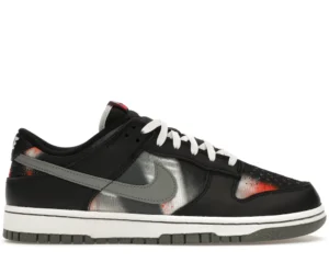 Nike Dunk Low Graffiti Black Red - photo 1- Jersey4u