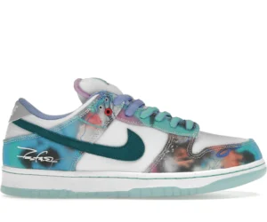 Nike SB Dunk Low Futura Laboratories Bleached Aqua - photo 1- Jersey4u