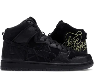 Nike SB Dunk High FAUST Black Gold - photo 1- Jersey4u