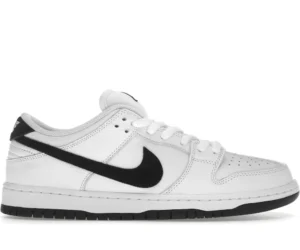 Nike SB Dunk Low White Black - photo 1- Jersey4u