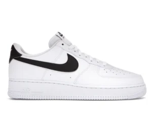 Nike Air Force 1 Low '07 White Black Pebbled Leather - photo 1- Jersey4u